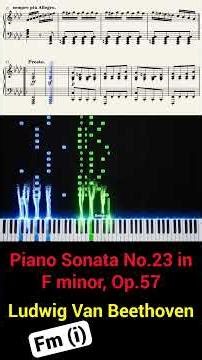 Beethoven really went crazy here (Appassionata Coda) #classicalmusic #piano #shorts
