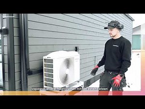 Näin käytät ilmalämpöpumppua lämmitykseen