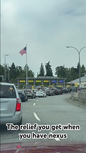 Canada Usa Border crossing using nexus