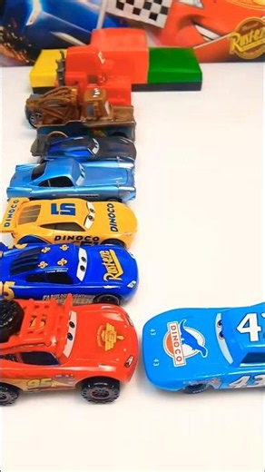 Cars, The King Vs Lightning McQueen, McQueen Cars Race, Pixar Cars #cute #cars #disneycars