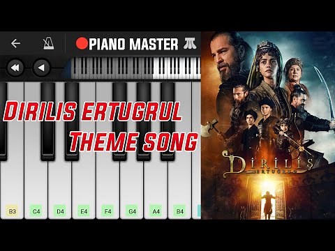Dirilis Ertugrul Theme Song Perfect Piano Tutorial