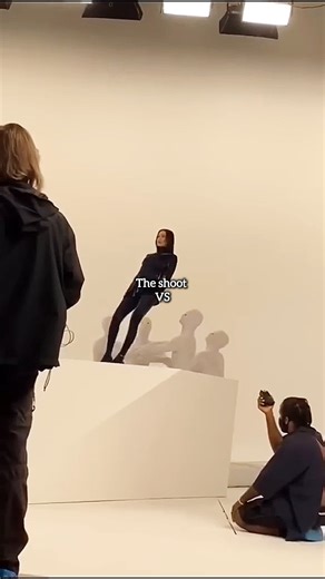 Wait till you see the final output ⚡ #fashion #runway #supermodel #bellahadid