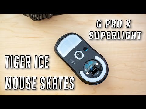 REVIEW |Aftermarket Mouse Skates Worth? | Tiger Ice and Corepad for G Pro X Superlight