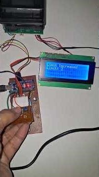 Token dispenser with limit #token #dispenser #arduino #thermalprinters