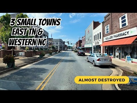 Small Town Resilience 💪 | Unicoi TN, Erwin TN & Hot Springs NC After Hurricane Helene
