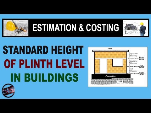 What is Plinth Level and Its Standard Height?