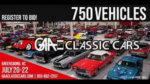 750 Collector Vehicles for Auction in 3 Exciting Days! Over 6 acres of climate-controlled auction space in Greensboro, NC. Register to bid at gaaclassiccars.com 😎 Auction Date: July 20-22 #gaaclassic #gaaclassiccars #classiccars #collectorcars #auction #classiccarauction #vintagecars #bid #classic #vintage | GAA Classic Cars Auction, Greensboro, NC