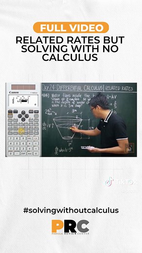Solving Related Rates in Calculus Without Calculus | Full Video