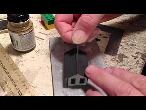 How to Scratchbuild a Simple Styrene Shack - Part 2