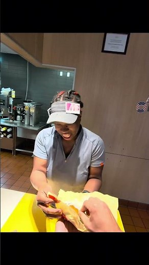 Just a tad too much… 😭 #mcdonalds #fastfood #prank #mcchicken #viral