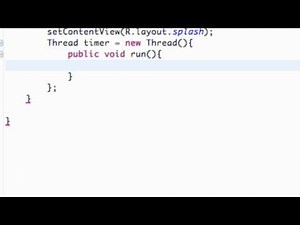 Android Application Development Tutorial - 14 - The Framework of a Thread