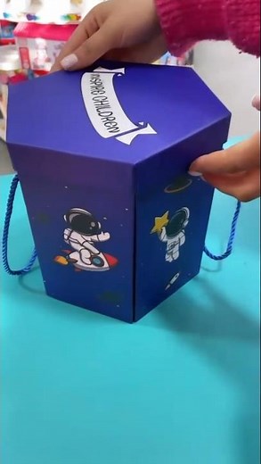 Let's Unbox this cute colour box | stationery items | birthday gift | gift hamper | school items
