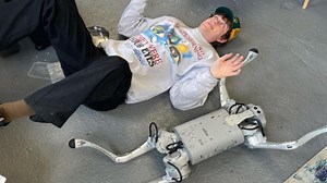 YouTuber buys an AI bot dog, enters it into a dog show