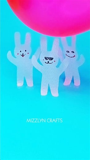 DIY Tissue Paper Toy #mizzlyncrafts #papercrafts #craftideas #giftideas #craftideas