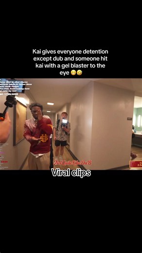 #streameruniversity #kaicenat #fyp #viral #dubfamily | braeden gel blaster kai