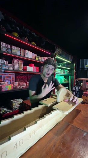 Juego de madera con rodillo