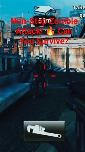 They Just Keep Coming… Unlimited Zombies Attack! 🧟🔫 #gaming #survivalmode #gamingshorts #zombie