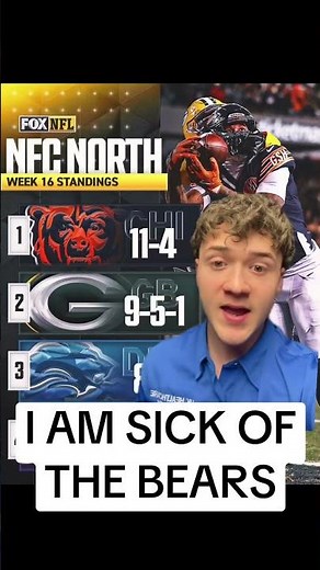 Bears Beat the Packers in OT on saturday night football #NFL #PACKERS #BEARS #FOOTBALL