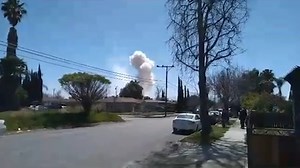 2 killed when massive fireworks cache sets off explosions, fire in southern California neighborhood