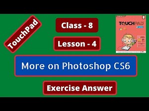 Touchpad Class 8 Chapter 4 Question answer | Computer Class 8 Lesson 4 Exercise Answer | Solution