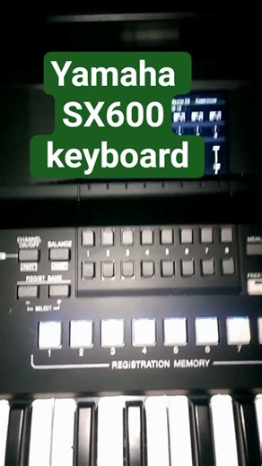 Yamaha keyboard SX600