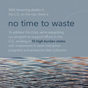 PSA: Anyone can drown, but nobody should. This #WorldDrowningPreventionDay, we’re renewing our commitment to reduce drowning deaths through evidence-based interventions. From survival swimming instruction in Vietnam to enhanced data collection in high-burden states across the U.S., the work of our Initiative to Prevent Drowning is just beginning. Learn more: https://bloombg.org/3SrnkaX | Bloomberg Philanthropies