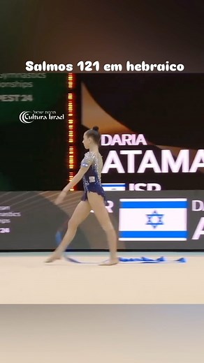628K views · 23K reactions | Ginasta israelense escolhe trilha sonora com salmos 121 durante sua competição na final em Budapest | Cultura Israel | Facebook