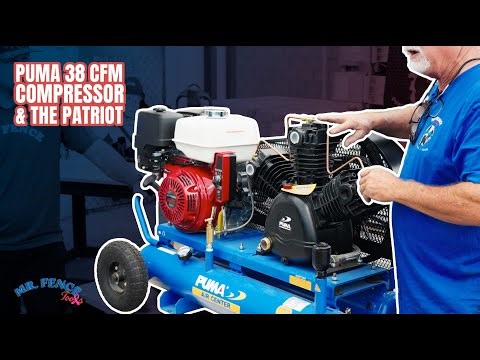 Meet The Power Duo: Puma 38 CFM Honda Compressor & The Patriot
