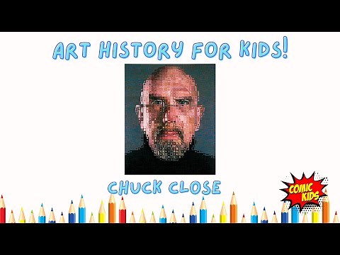 Chuck Close for Kids! 🎨| Art History for Kids