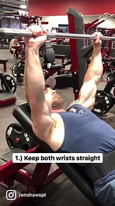 📝FORM CHECK - INCLINE BARBELL BENCH PRESS 🚨 FREE 30-Day Program: https://renshawspt.lpages.co/free-plan 💊 FREE Supplement Guide: https://renshawspt.lpages.co/supplement-guide | Renshaw's Personal Training