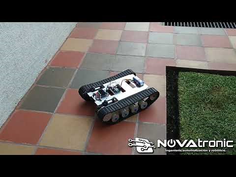 Robot con orugas (Fabricación y pruebas)