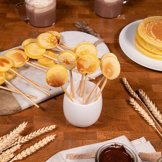 Les pancakes pops, une recette qui rend heureux ! | Demotivateur Food
