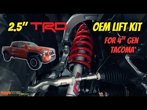 The TRD 2.5" Lift Kit is HERE for the 2025 Tacoma! But There’s a Catch…