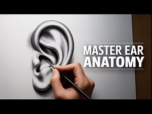 How to Draw a Realistic Ear | Easy Step by Step Tutorial