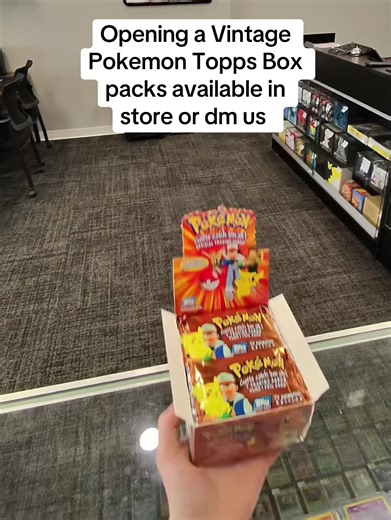 Vintage Pokémon Topps Box Break Now Available!