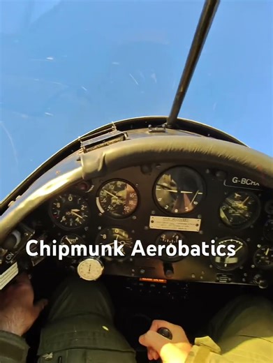 Chipmunk aerobatics #history #cool #amazing