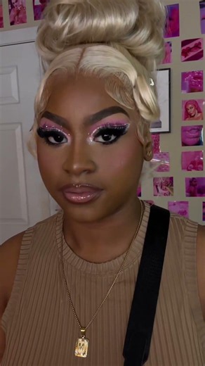 So pretty (And she won Prom Queen) IG aqueensvanity #fyp #lasvegasmua #vegasmua #vegasmakeu