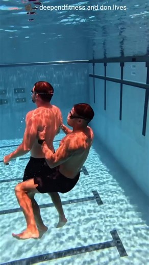 Resque Training From 20 Feet deep pool