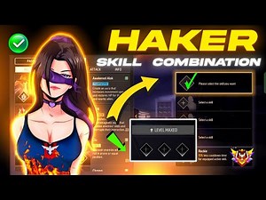HAKER SKILL COMBINATION | Best Character Skill Combination For Br & Cs Rank
