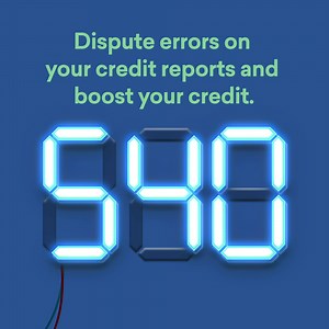 Don’t let an error mess up your score. Disputing credit report errors through Credit Karma is easier than replacing a bulb. | Intuit Credit Karma | Facebook