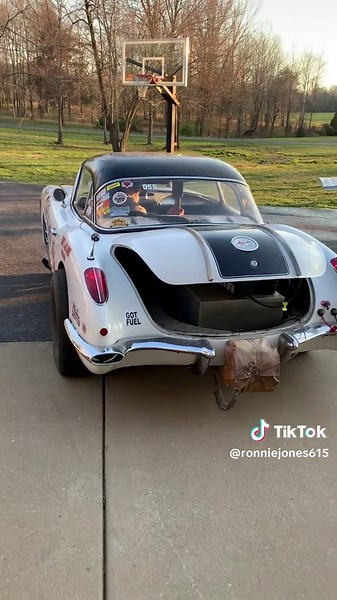 Runin on empty bkown big block power glide