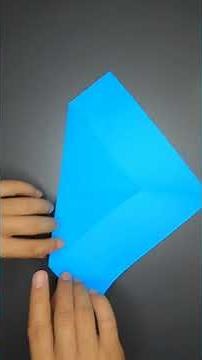 How to make an envelope with rectangle paper without glue #diy #paperenvelope #origami #tutorial