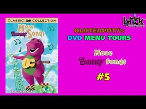 Barney & Friends - More Barney Songs - DVD Menu Walkthrough (US, 2000)