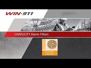CIMPLICITY Alarm Filters