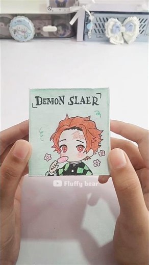 Unboxing Demon slayer blind box #shorts #diy #demonslayer #blindbox #unboxing #asmr #papercraft