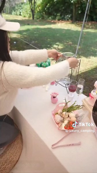 Luxury Camping in the Rain: ASMR Satisfying Experience