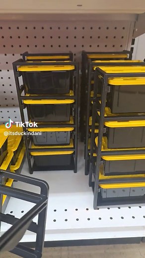 MINI tote racks at Ace Hardware! I love them! @Ace Hardware #mini #minitote #toterack #miniature #acehardware