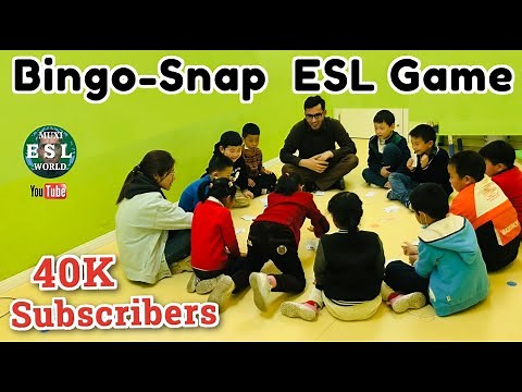 324 - ESL Cards Game | Bingo-Snap | Circle Time Game