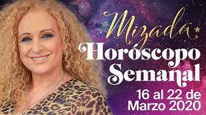 151K views · 9.4K reactions |  Este es tu Horóscopo Semanal del 16 al 22 de Marzo del 2020. Una semana de Stellium en Capricornio, así como el inicio de la primavera y la entrada del sol en Aries. Mizada tiene para ti estas recomendaciones para iniciar tu semana, compártelo con tus amigos! Recuerda que puedes ver tu horóscopo diario en Hoy de lunes a viernes. Envía tus preguntas a: mizada@movic.mx | Mizada Mohamed | Facebook