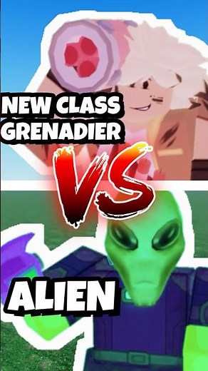 *NEW* GRENADIER CLASS VS ALIEN CLASS, New Classes Update, 99 Nights in the Forest #roblox
